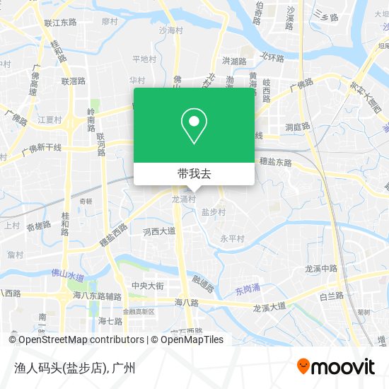 渔人码头(盐步店)地图