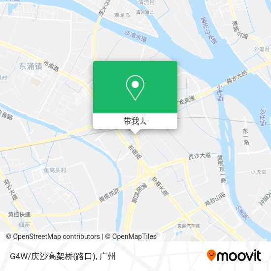 G4W/庆沙高架桥(路口)地图