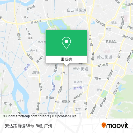安达路自编88号-B幢地图