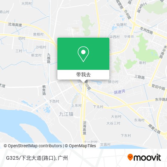 G325/下北大道(路口)地图