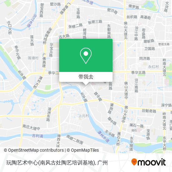 玩陶艺术中心(南风古灶陶艺培训基地)地图