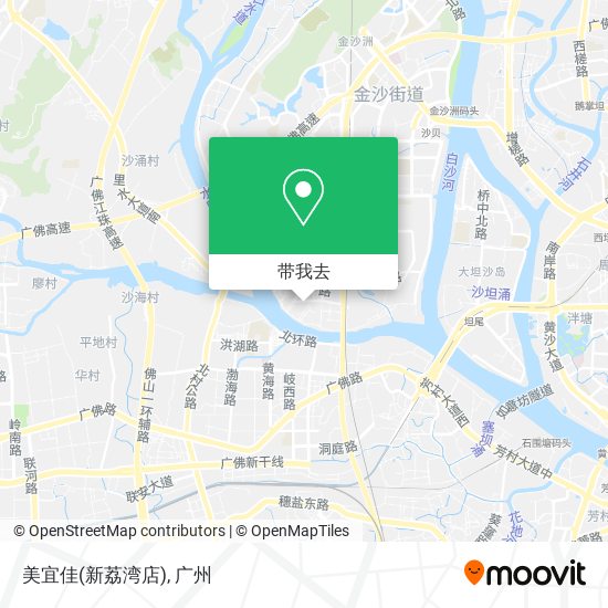 美宜佳(新荔湾店)地图