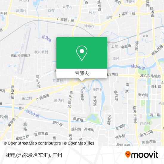 街电(玛尔发名车汇)地图