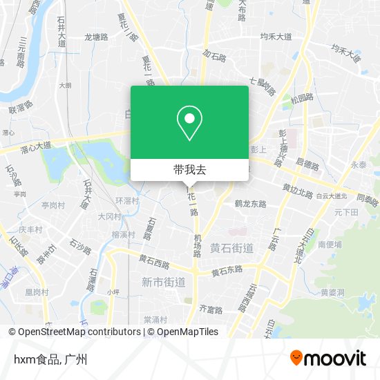 hxm食品地图