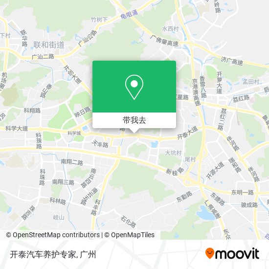 开泰汽车养护专家地图
