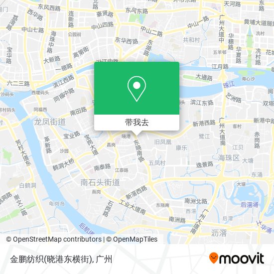 金鹏纺织(晓港东横街)地图