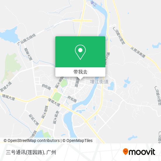 三号通讯(莲园路)地图