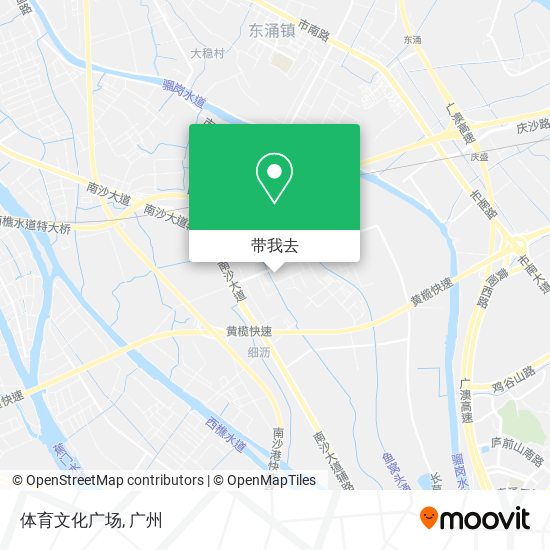 体育文化广场地图