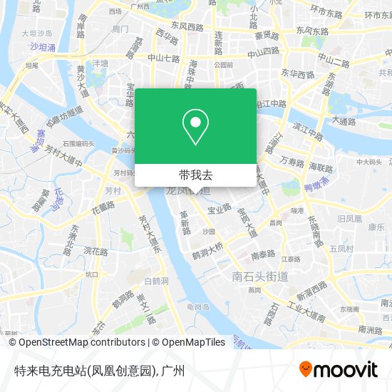 特来电充电站(凤凰创意园)地图
