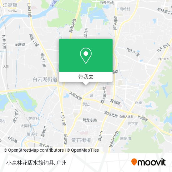 小森林花店水族钓具地图
