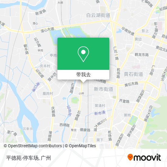 平德苑-停车场地图