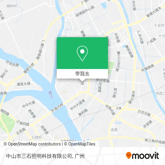 中山市三石照明科技有限公司地图
