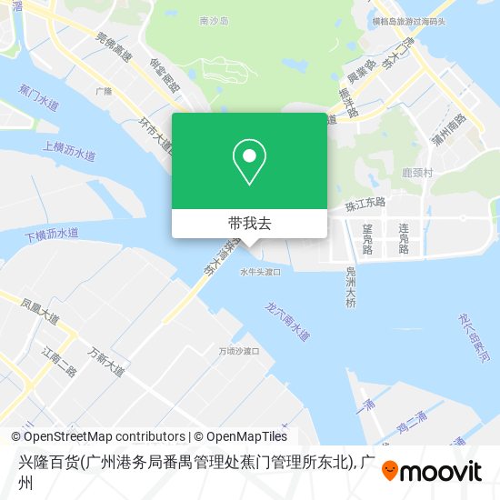 兴隆百货(广州港务局番禺管理处蕉门管理所东北)地图