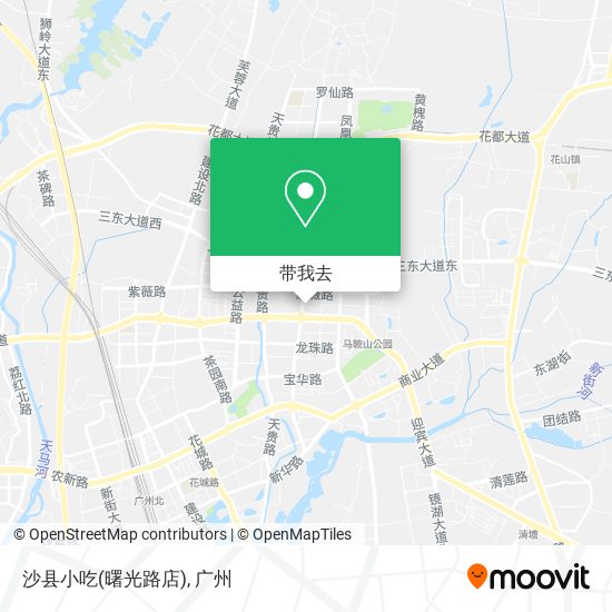 沙县小吃(曙光路店)地图