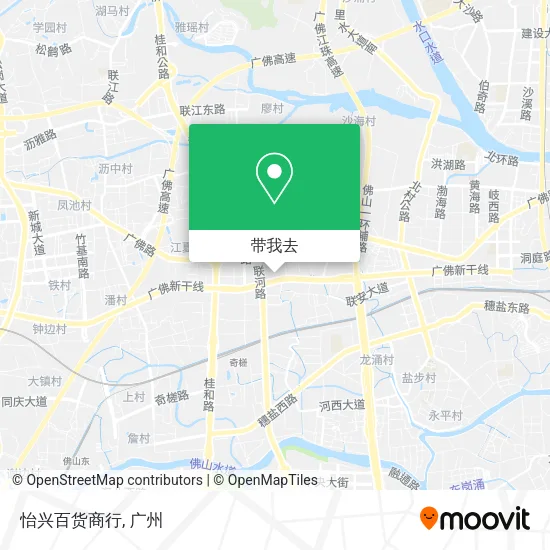 怡兴百货商行地图