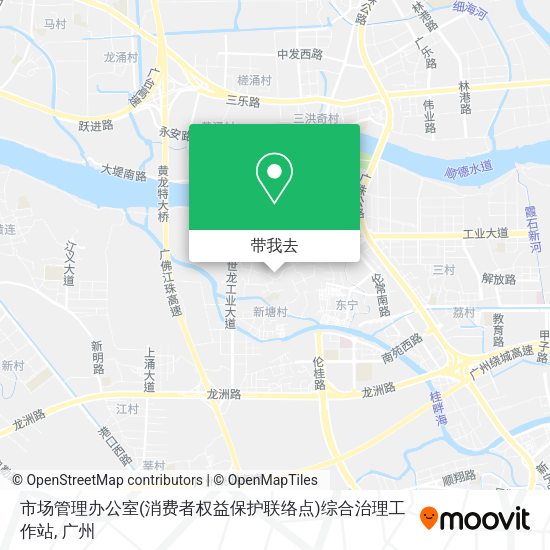 市场管理办公室(消费者权益保护联络点)综合治理工作站地图