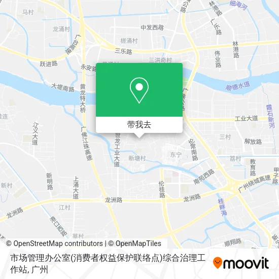 市场管理办公室(消费者权益保护联络点)综合治理工作站地图