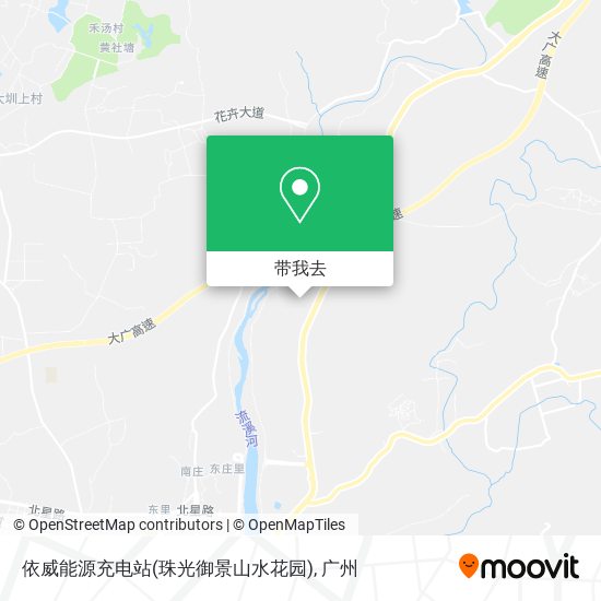 依威能源充电站(珠光御景山水花园)地图