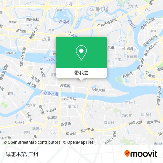 诚惠木架地图