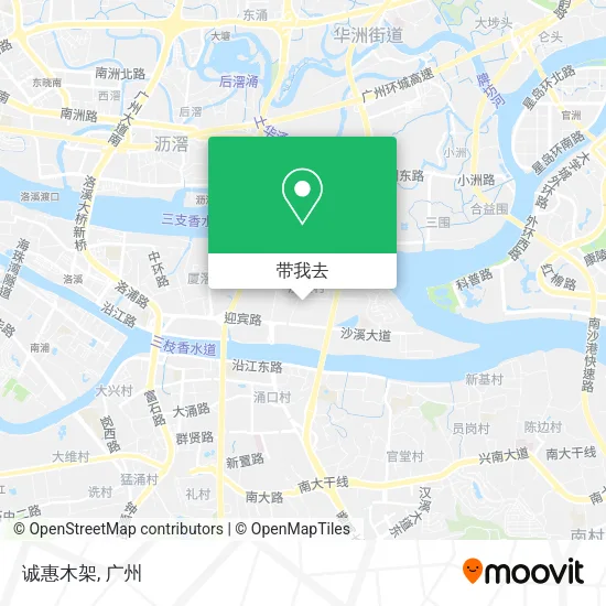 诚惠木架地图