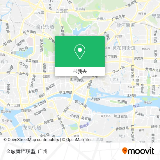 金敏舞蹈联盟地图