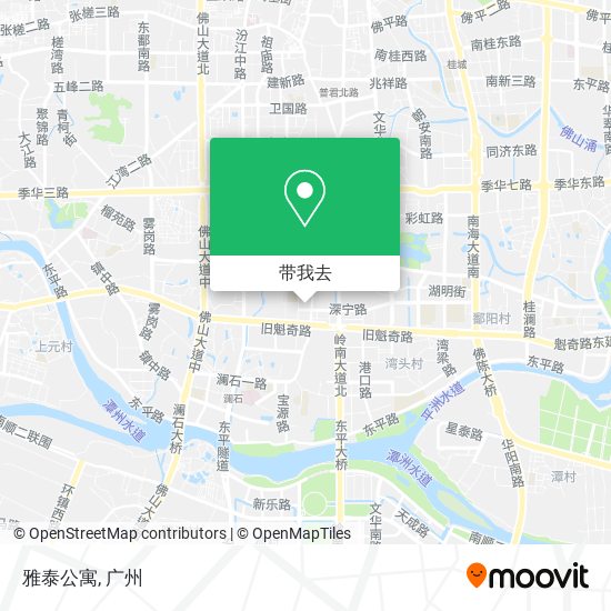 雅泰公寓地图