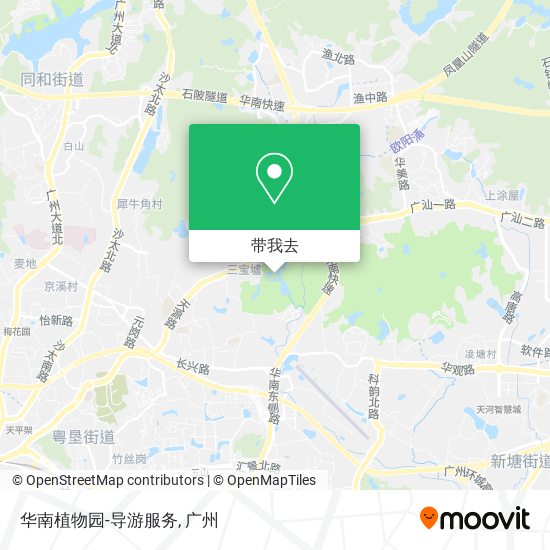 华南植物园-导游服务地图