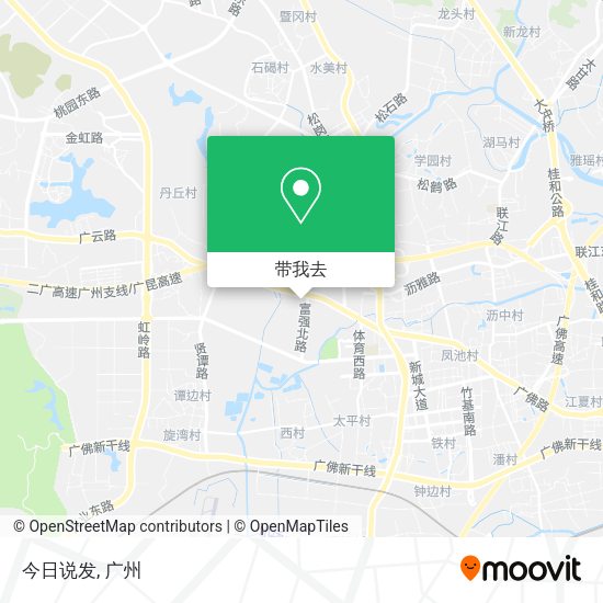 今日说发地图