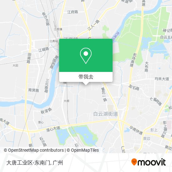 大唐工业区-东南门地图
