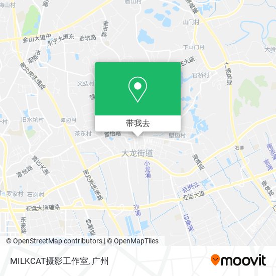 MILKCAT摄影工作室地图