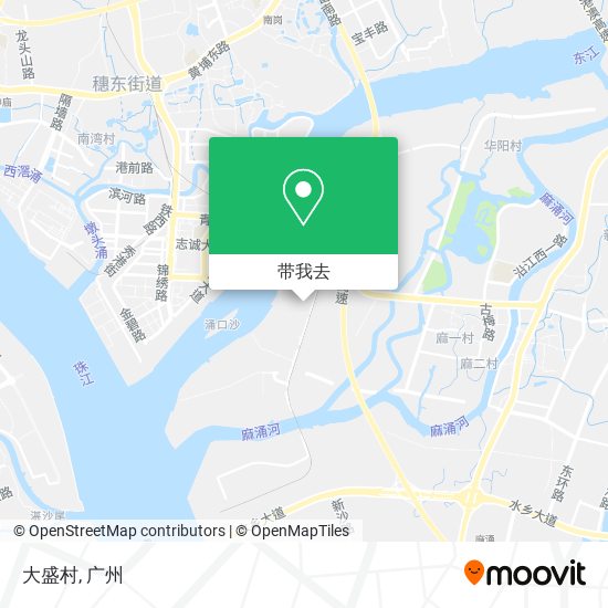 大盛村地图