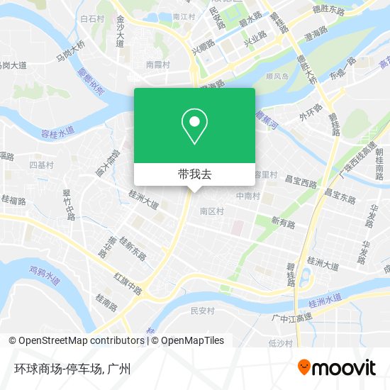 环球商场-停车场地图