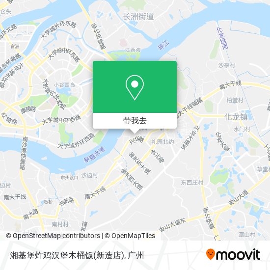 湘基堡炸鸡汉堡木桶饭(新造店)地图