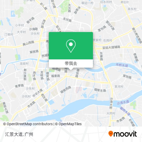 汇景大道地图