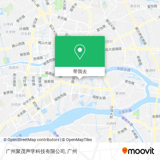 广州聚茂声学科技有限公司地图