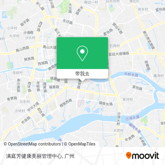 满庭芳健康美丽管理中心地图