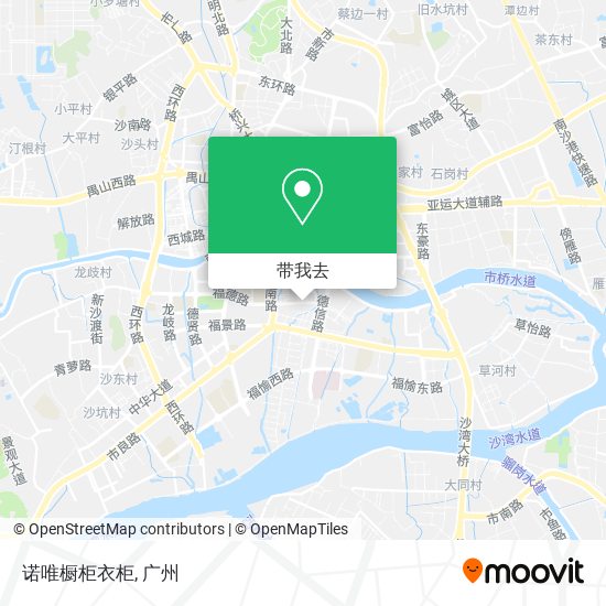 诺唯橱柜衣柜地图