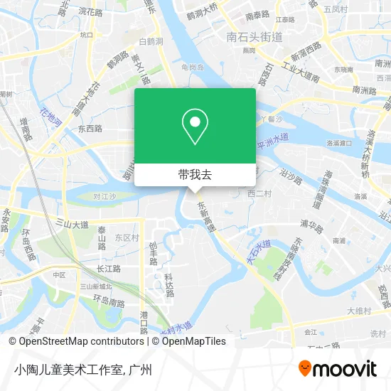 小陶儿童美术工作室地图