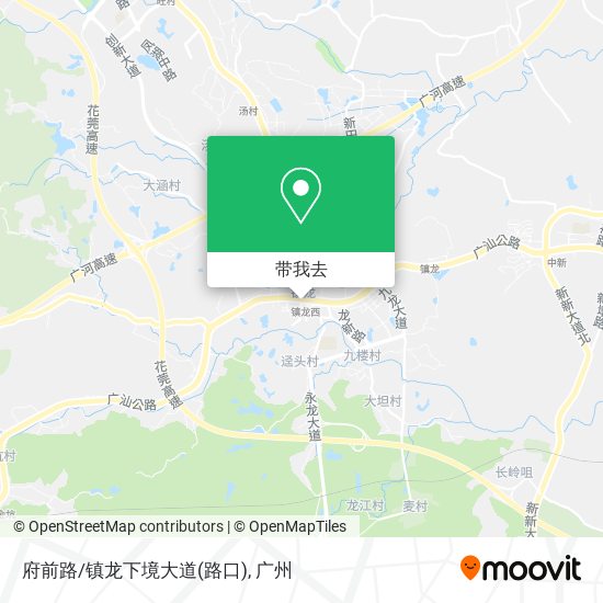 府前路/镇龙下境大道(路口)地图