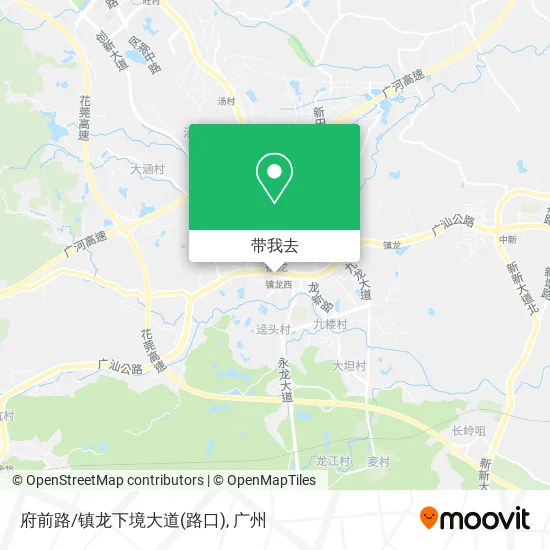 府前路/镇龙下境大道(路口)地图