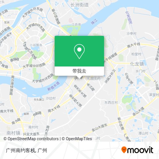 广州南约客栈地图