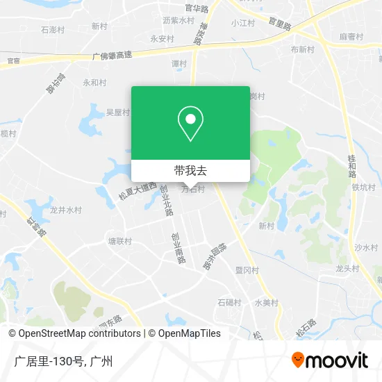 广居里-130号地图