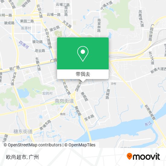 欧尚超市地图