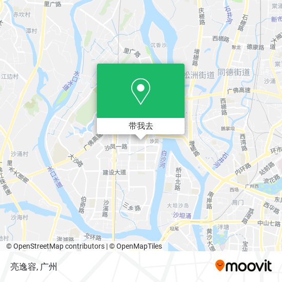 亮逸容地图