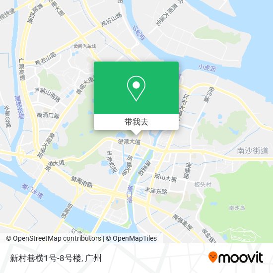 新村巷横1号-8号楼地图