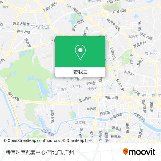 番宝珠宝配套中心-西北门地图