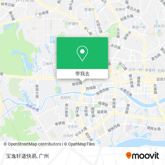 宝逸轩递快易地图