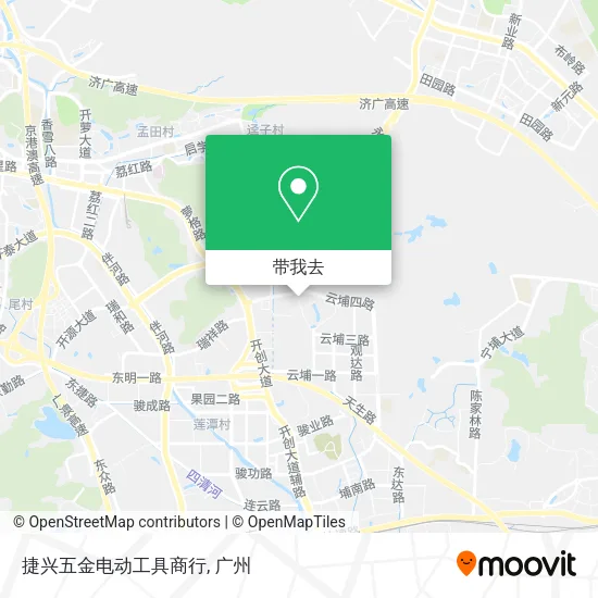 捷兴五金电动工具商行地图