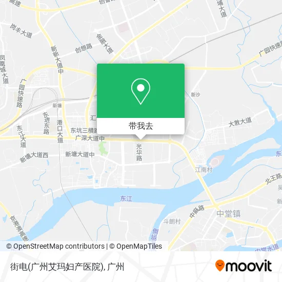 街电(广州艾玛妇产医院)地图