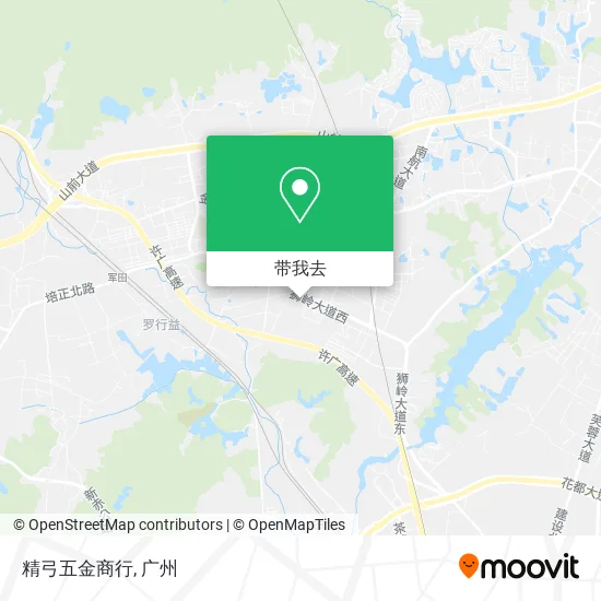 精弓五金商行地图